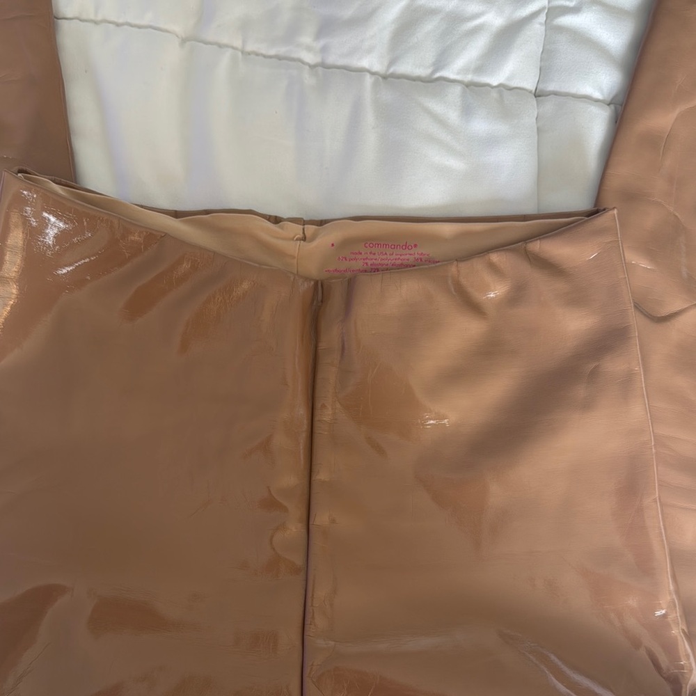 Commando Faux Patent Leather Perfect Control Leggings